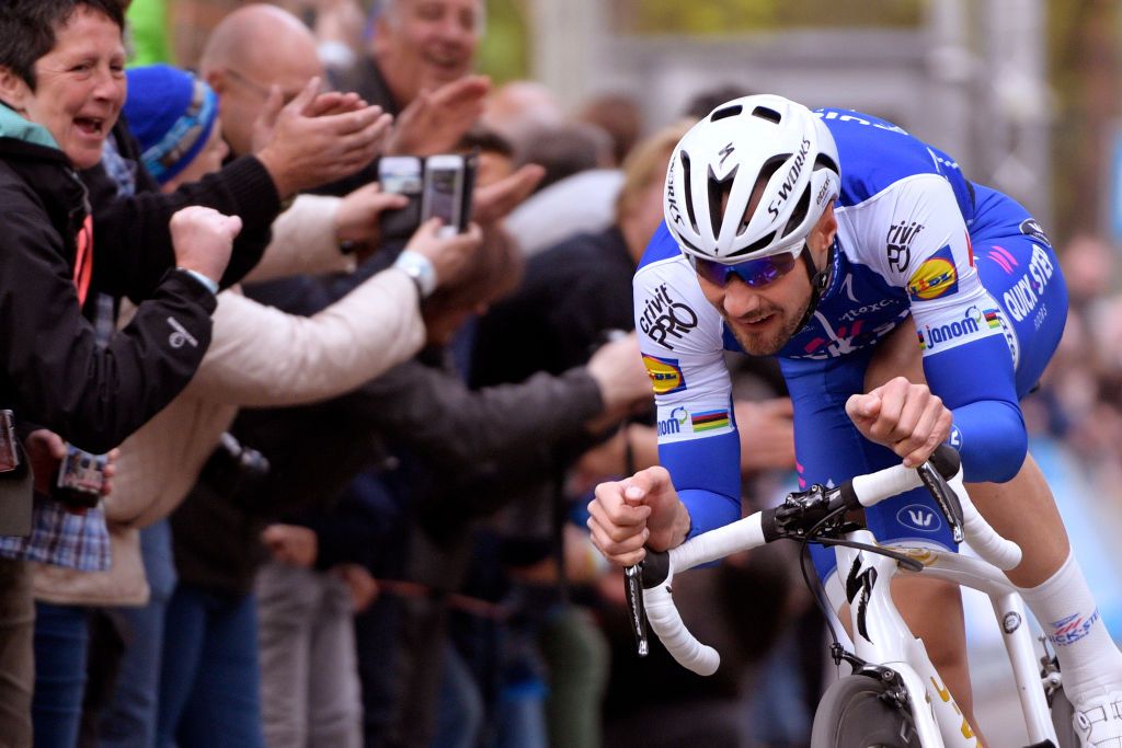 Tom Boonen races for one last time near his home in Zilvermeer, Belgium, in April 2017, having ridden his last professional race at that year&#039;s Paris-Roubaix. The Belgian appears to have given up on any prospect of a comeback, despite admitting that he had seriously considered it