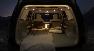 Hyundai envisages contemporary car camping, or Chabak, in the Santa Fe