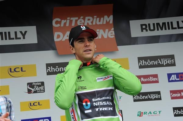 Tony Gallopin is leading the points classification to the delight of the home fans