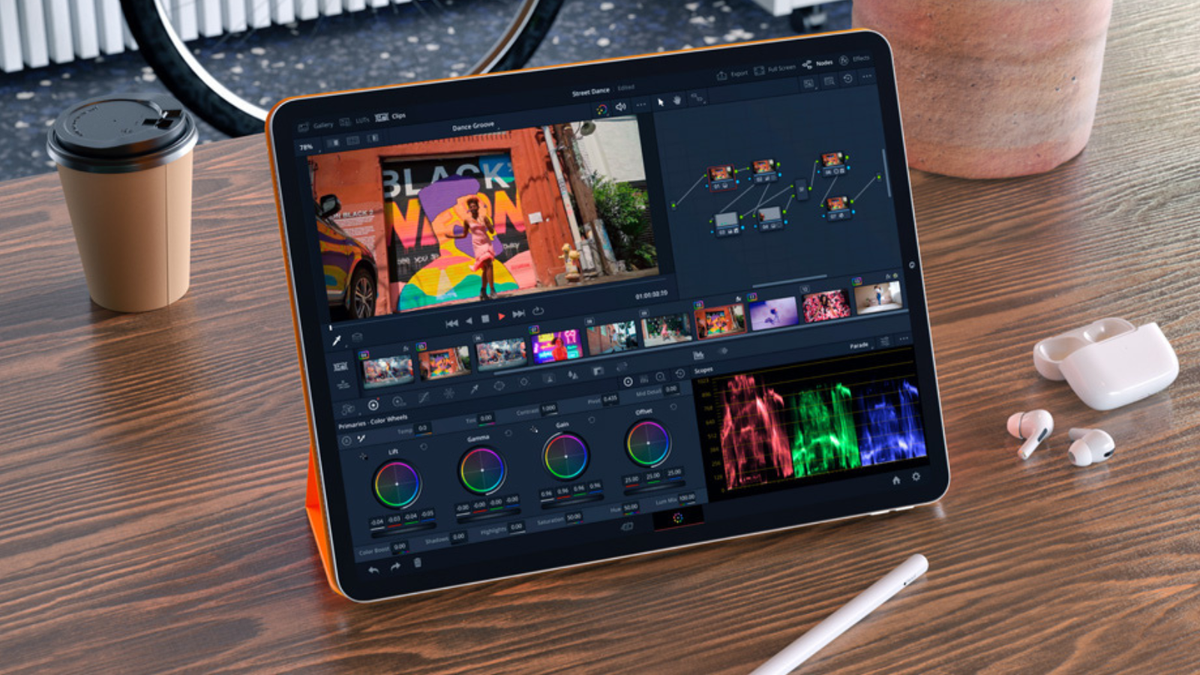 You can now get DaVinci Resolve from the App Store