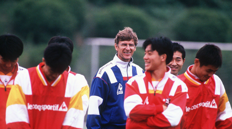 Arsene Wenger Nagoya Grampus Eight