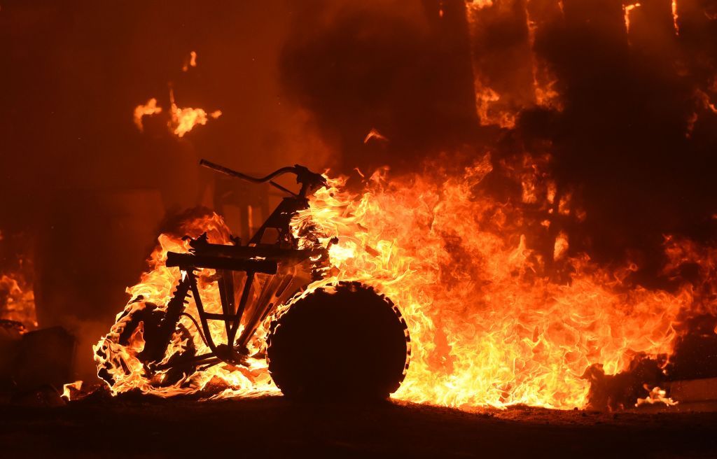 Wildfire in California