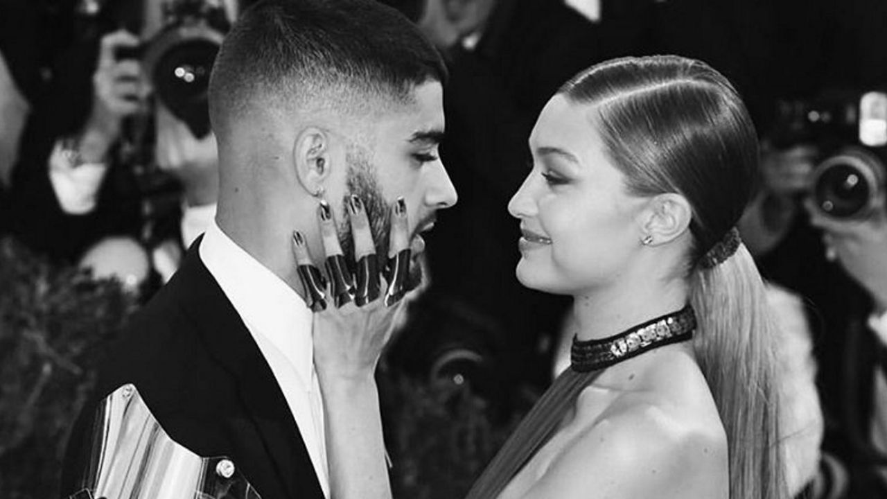 gigi hadid zayn malik met gala