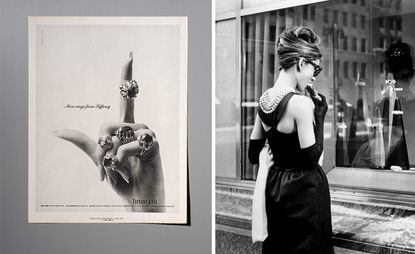 More rings from Tiffany with Audrey Hepburn in Breakfast