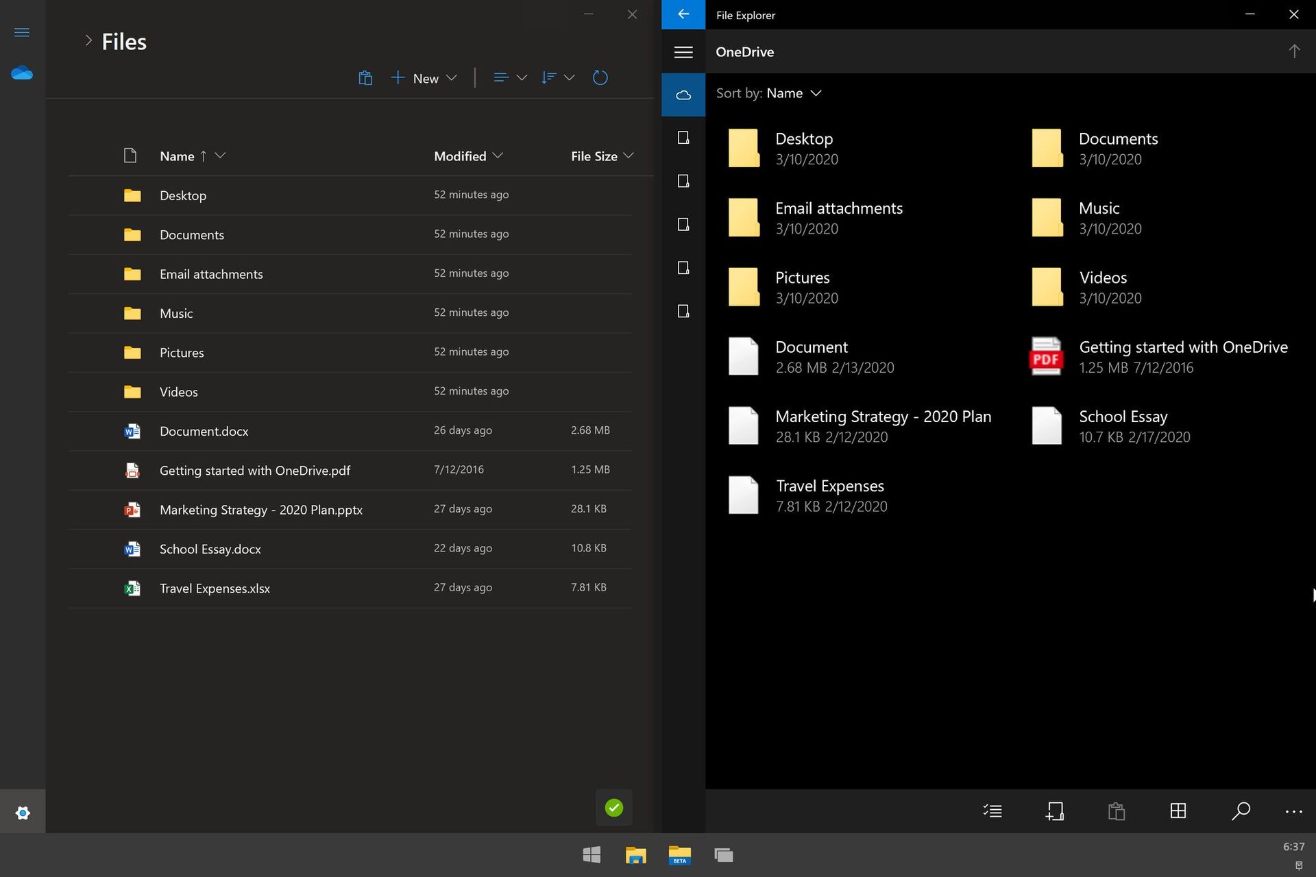 This is Microsoft's new modern File Explorer for Windows 10X | Windows ...