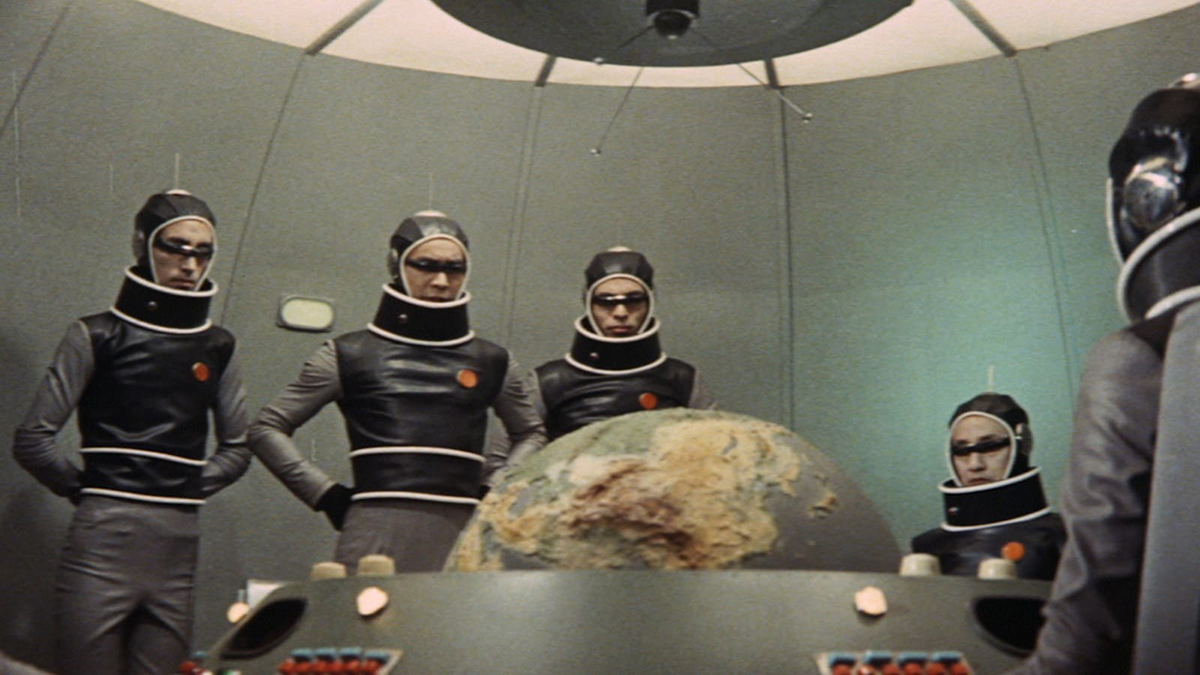 The aliens from the Godzilla movie Invasion of the Astro-Monster