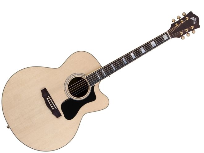 The F-150RCE (MSRP &pound;1,258.80), like the F-150R, features rosewood back, sides, fingerboard and neck, but has an onboard Fishman Sonitone pickup system built-in.