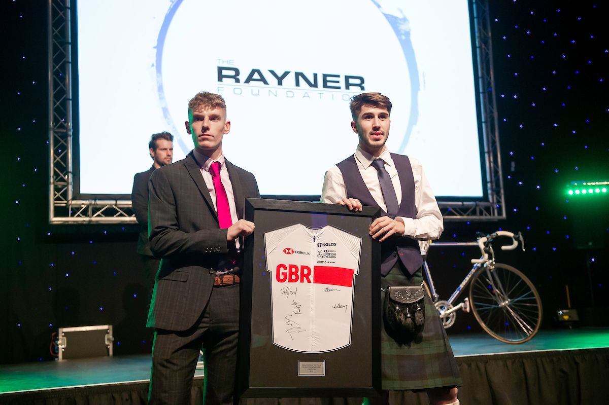 A signed Great Britain jersey is donated