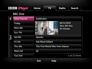 BBC iPlayer - on BT Vision soon