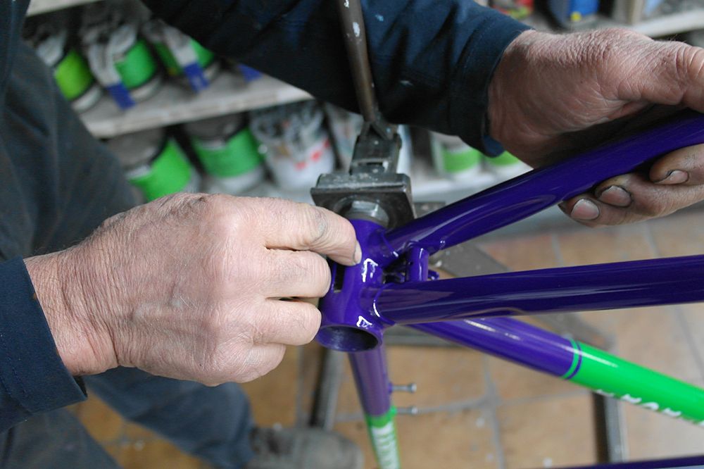 Giuseppe Marinoni is a Canadian frame builder based in Montreal, Canada