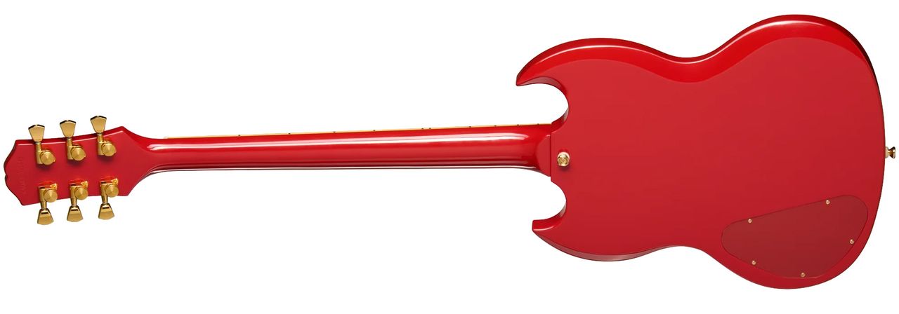 The Epiphone Fatouma Diawara SG has a Malian graphic finish