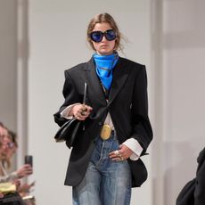 Derby sneakers on the Celine runway