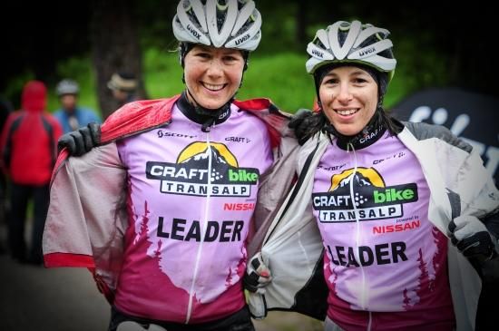 Showing off their leader's jerseys
