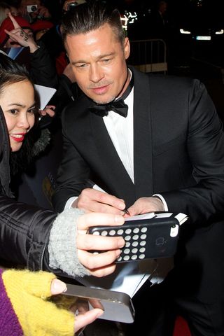 Brad Pitt at the BAFTAs 2014