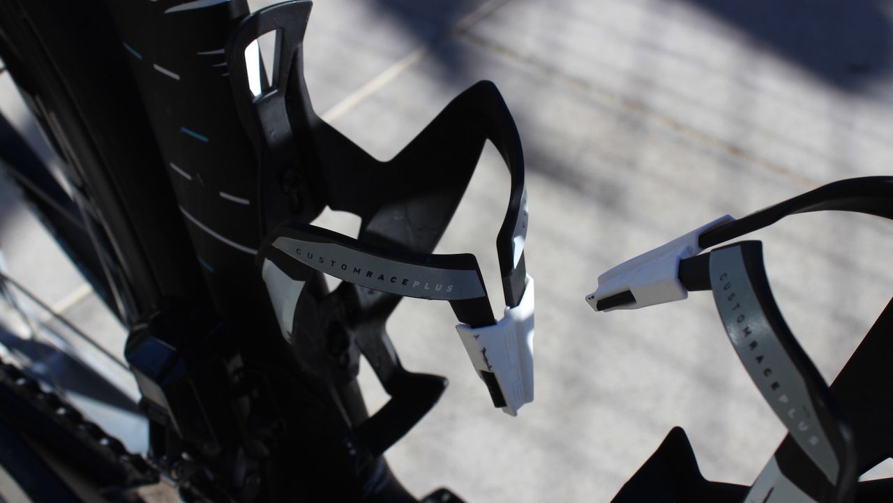 Team Sky use Elite Custom Race Plus bottle cages