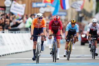 Van der Poel beat Latvia&#039;s Toms Skujins to third in the World Championships road race