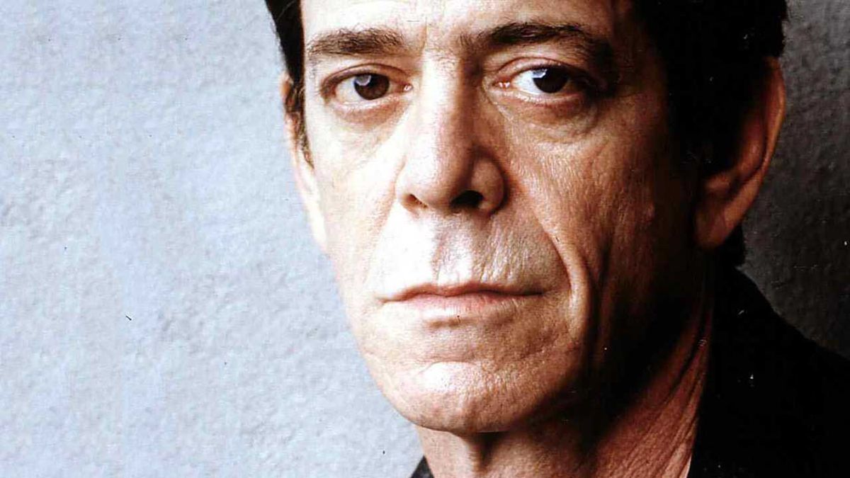 Lou Reed studio portrait