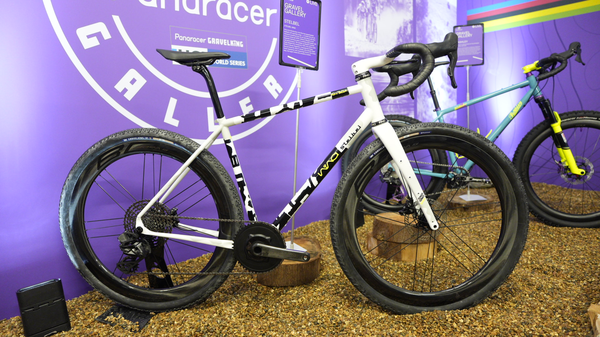 close up details of expensive bikes