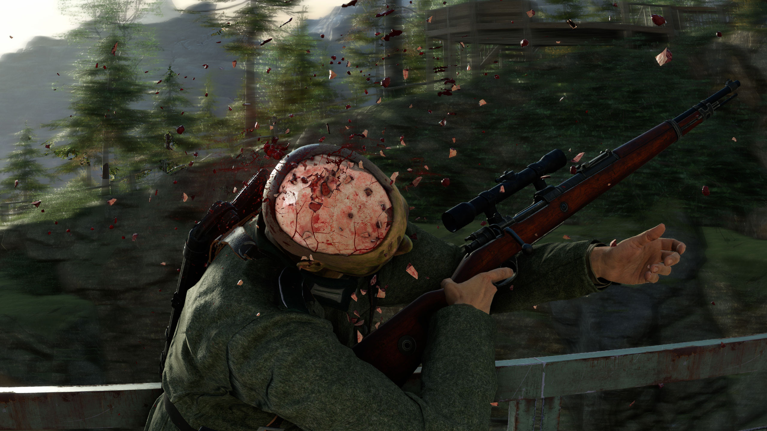 Sniper Elite: Resistance gameplay screenshots.