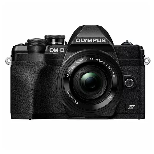OM System OM-D E-M10 Mark IV Mirrorless Camera with 14-42mm EZ Lens Kit