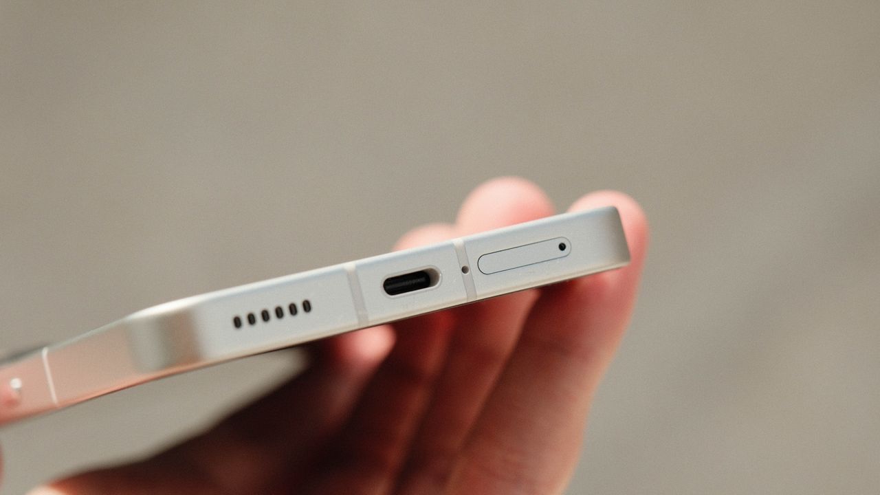 Nothing Phone (3) held in a hand