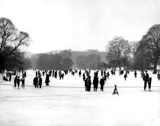 British Weather – Winter – Snow Scenes – London – 1963