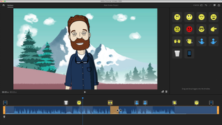 Adobe Character Animator animation software in action