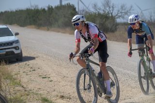 Joe Laverick and Chris Mehlman battled at the front of the race, with Laverick pushing away in the final five miles