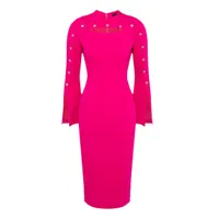 Get the look: Stud Detail Split Sleeve Pencil Dress, was £195 now £117 | Karen Millen