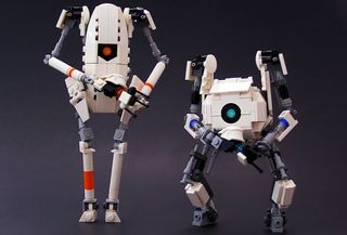 portal 2 lego robots