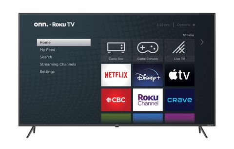 Walmart onn.-branded TV powered by Roku