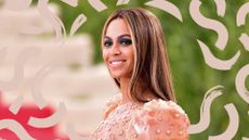 Beyonce with money piece hair at the Met Gala