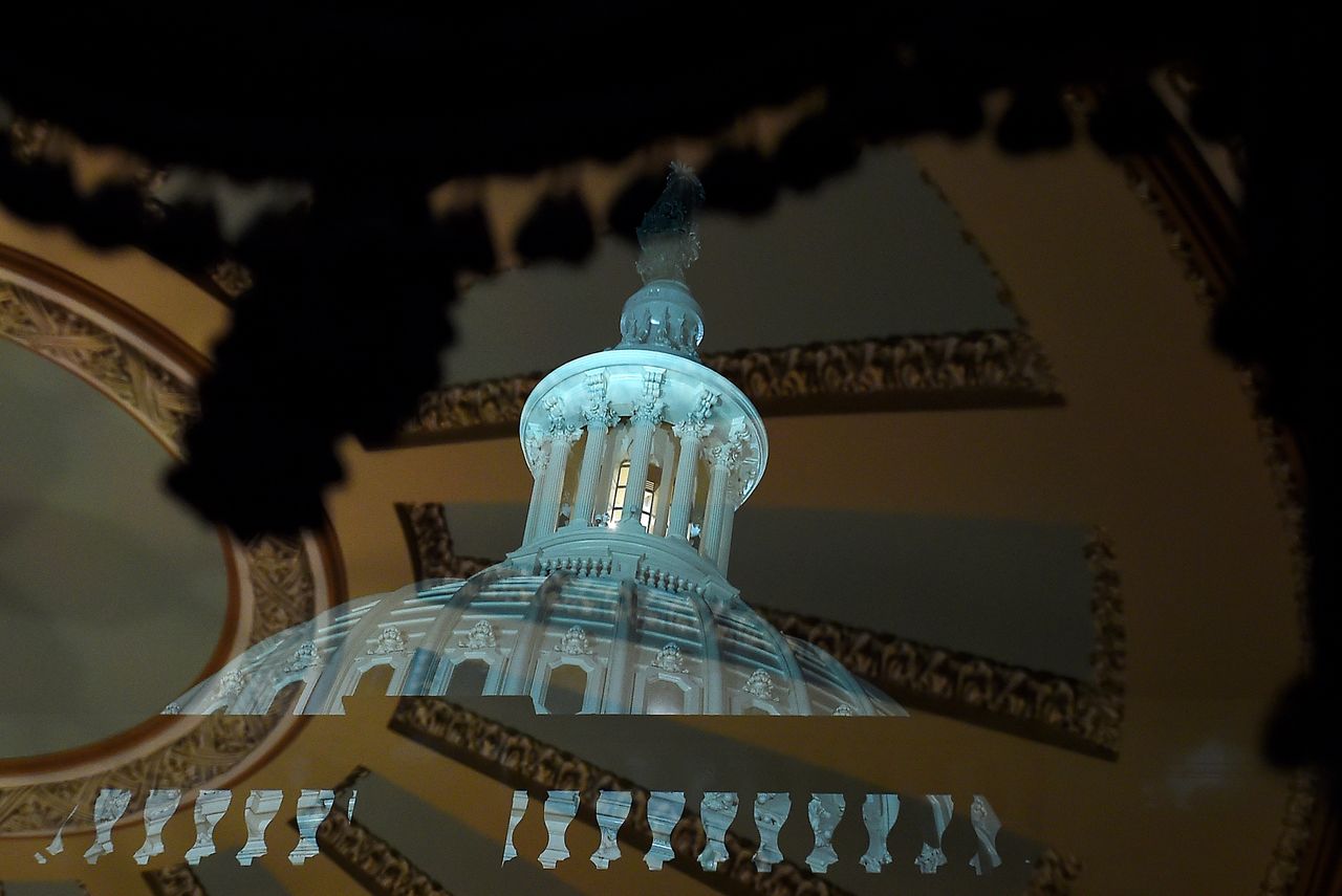 The U.S. Capitol dome