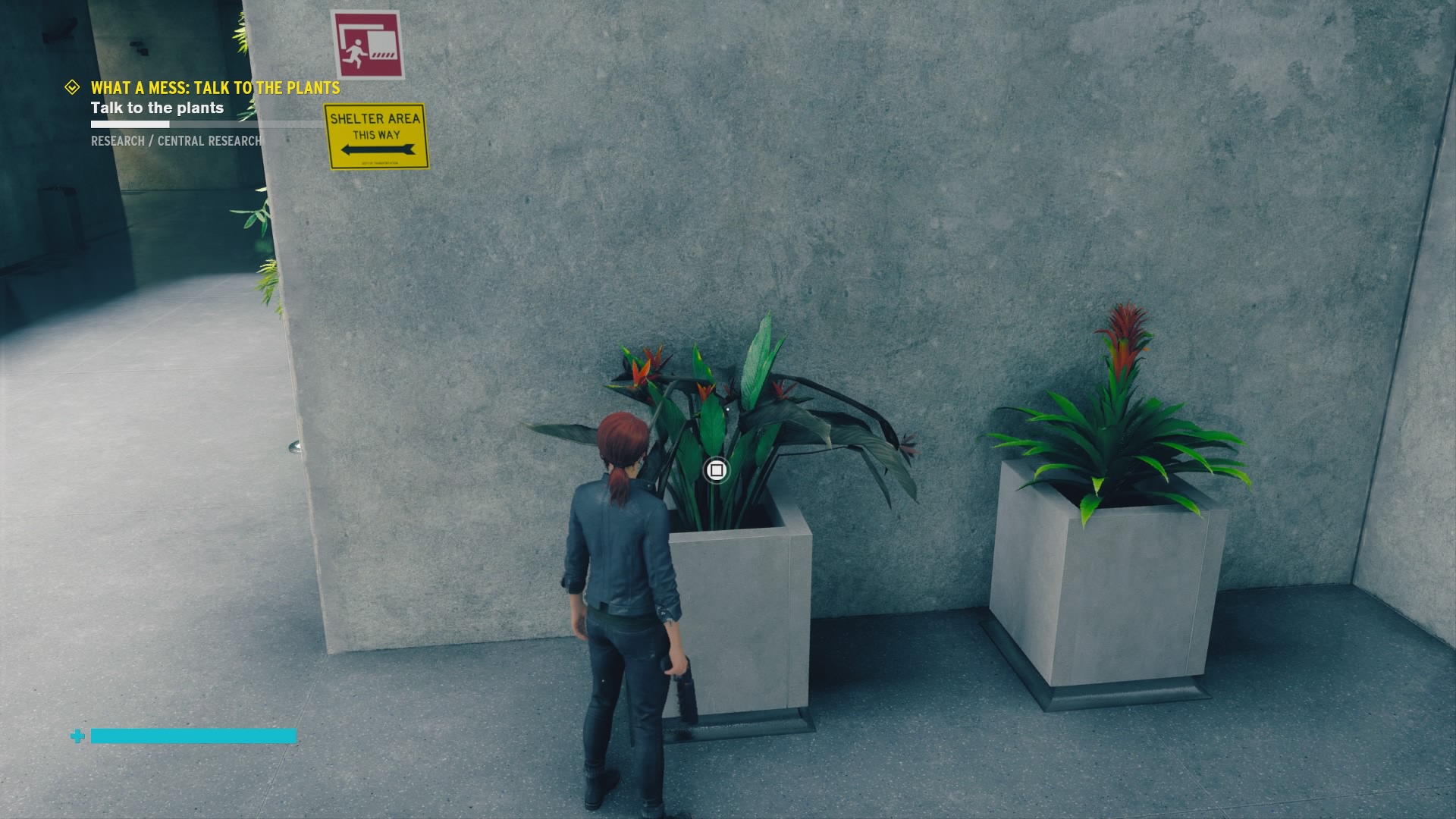 Control walkthrough: Talk to the Plants