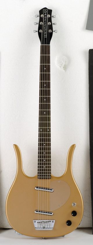 The Longhorn Baritone is one of Dano's most idiosyncratic designs