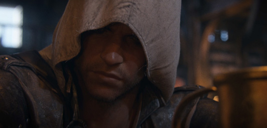 Introducing Edward Kenway, the main protagonist in Assassin's Creed IV: Black Flag