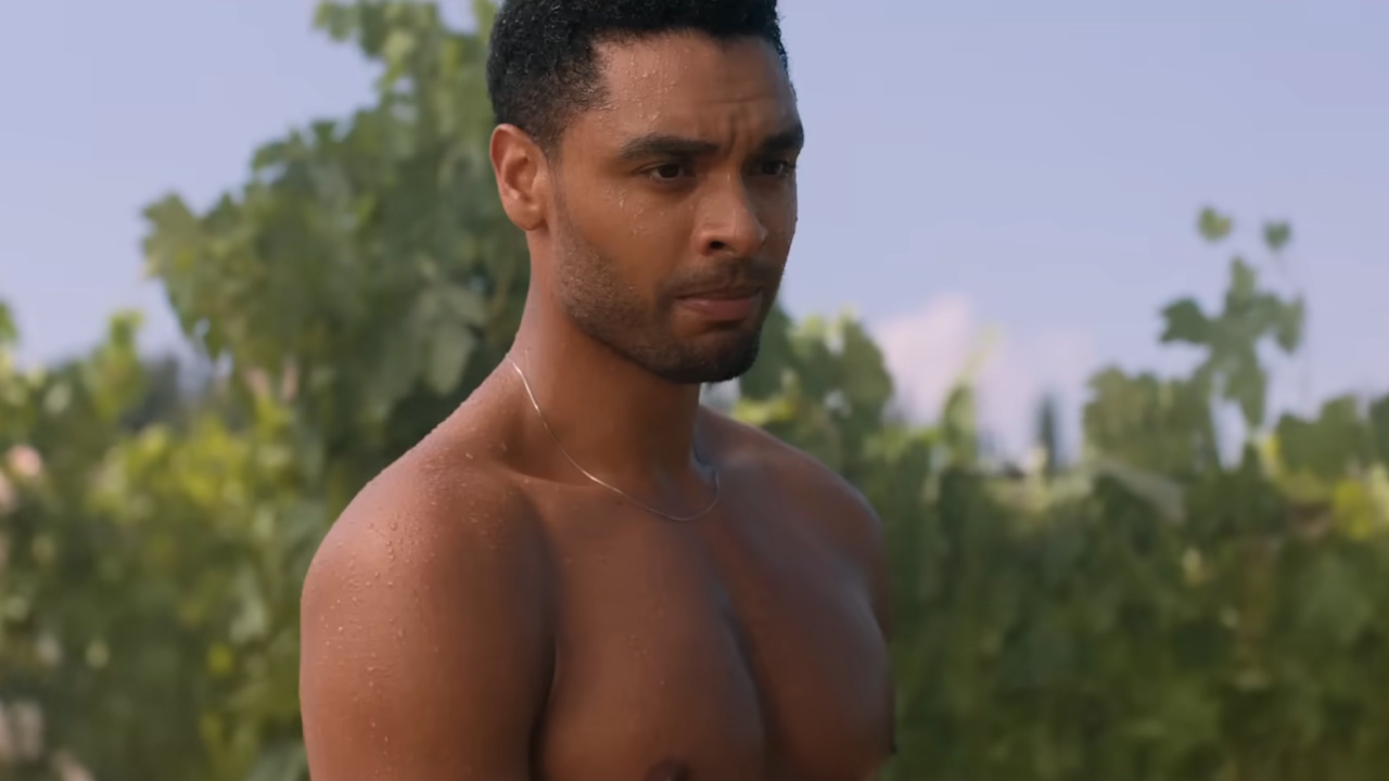 Rege-Jean Page as Michael in You, Me & Tuscany.