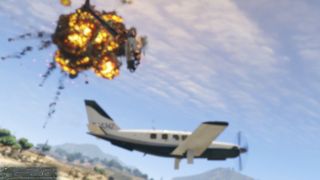 GTA 5 heist planesplode