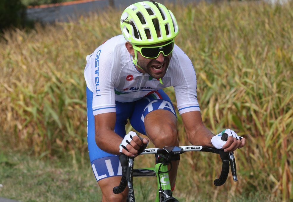Moreno Moser (Italy) put in a strong attack