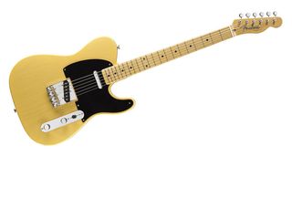 Ash body, available in Butterscotch Blonde only; American Vintage '52 Tele single-coil pickups