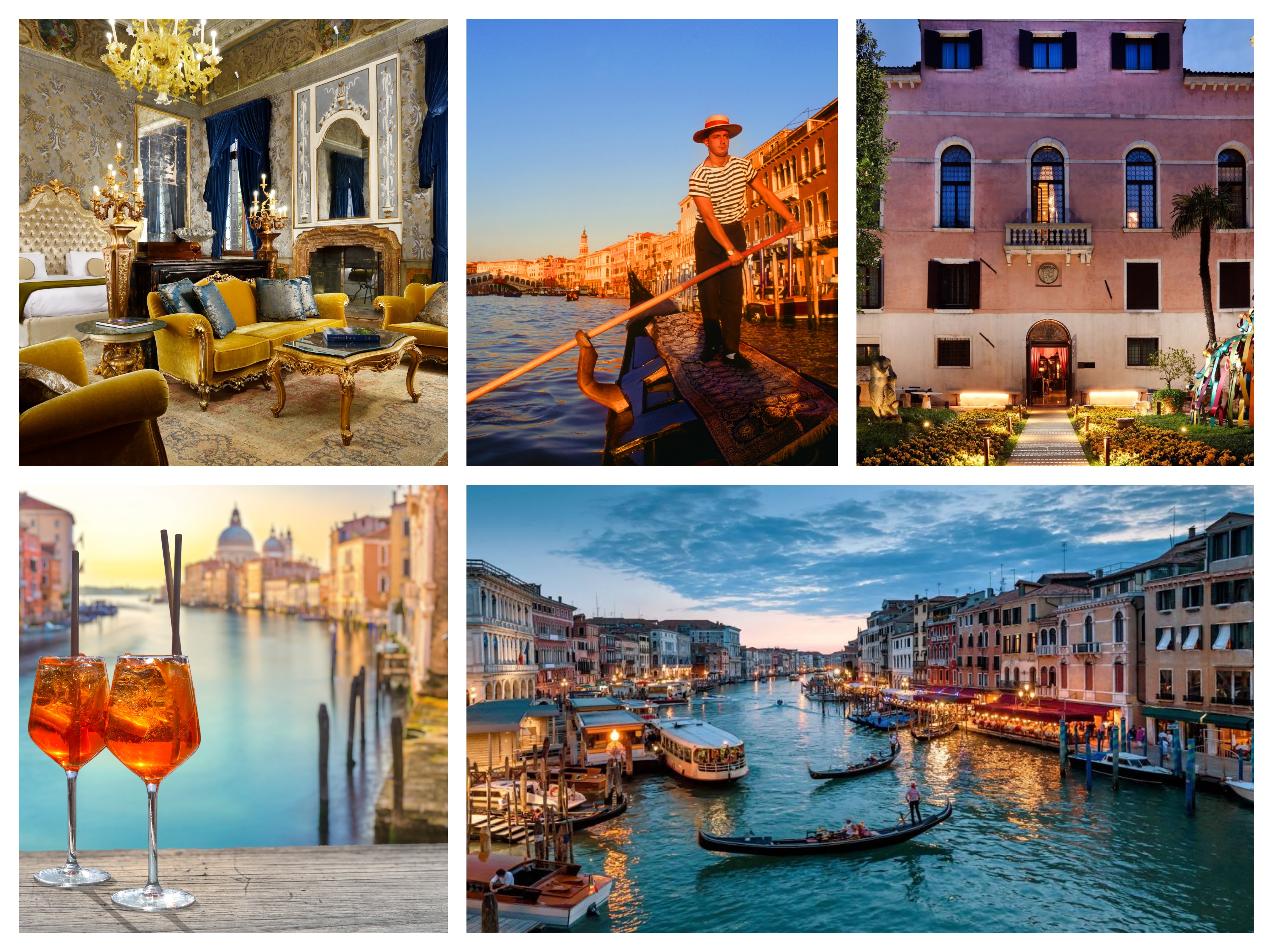 venice italy collage