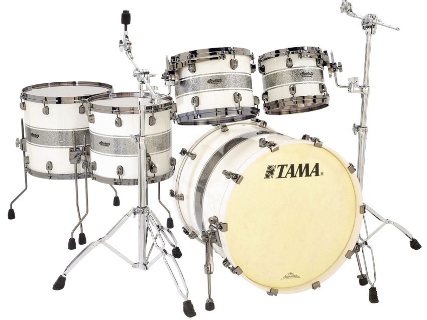 Bubinga is 50 percent harder than birch or maple so the drums are distinctly heavy