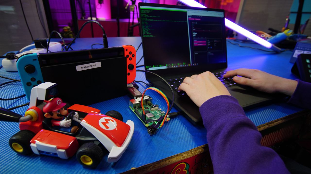 Raspberry Pi 4 Mario Kart Live