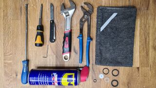 tools to fix a dripping tap