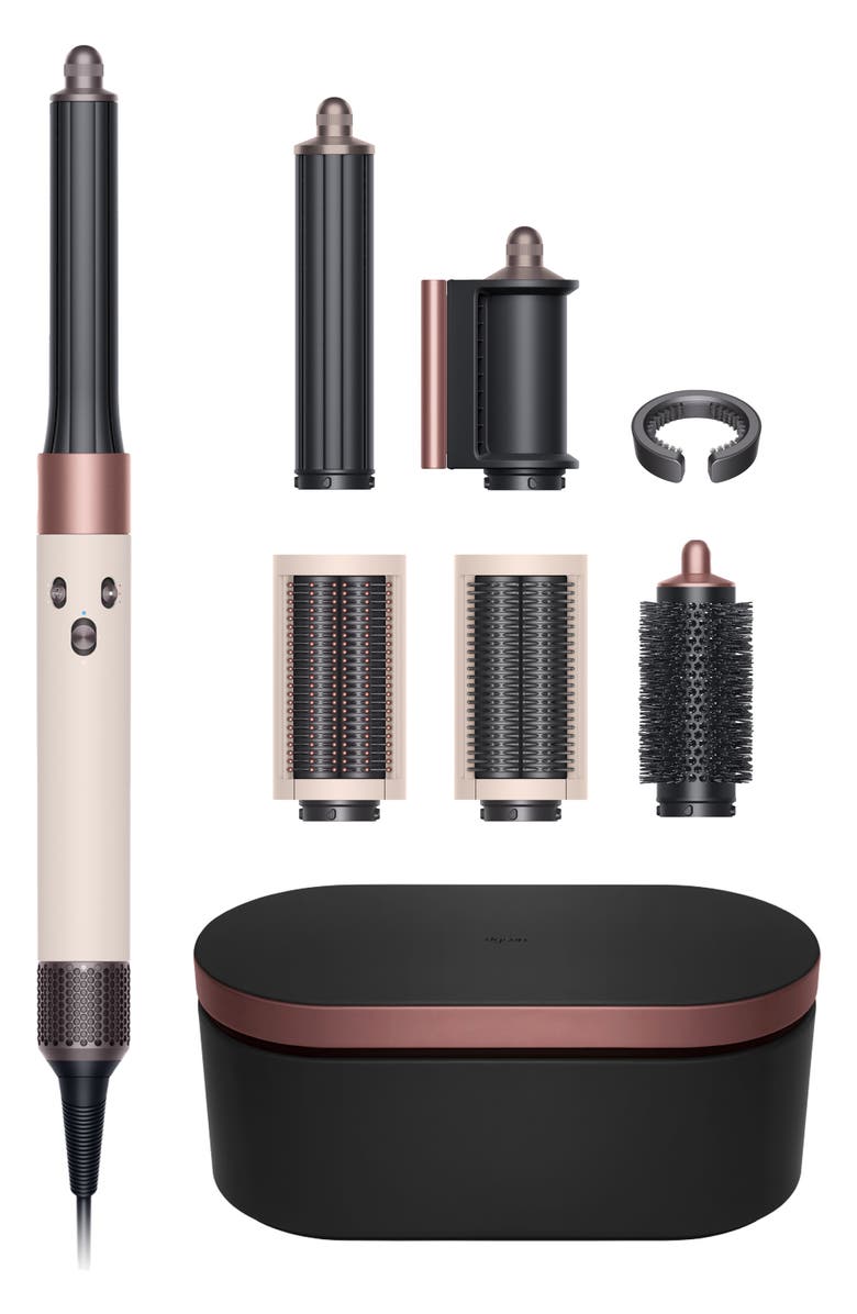 Limited-Edition Ceramic Pink & Rose Gold Airwrap™ Multi-Styler Complete Long With Onyx & Rose Presentation Case