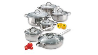 stainless steel pots and pans set