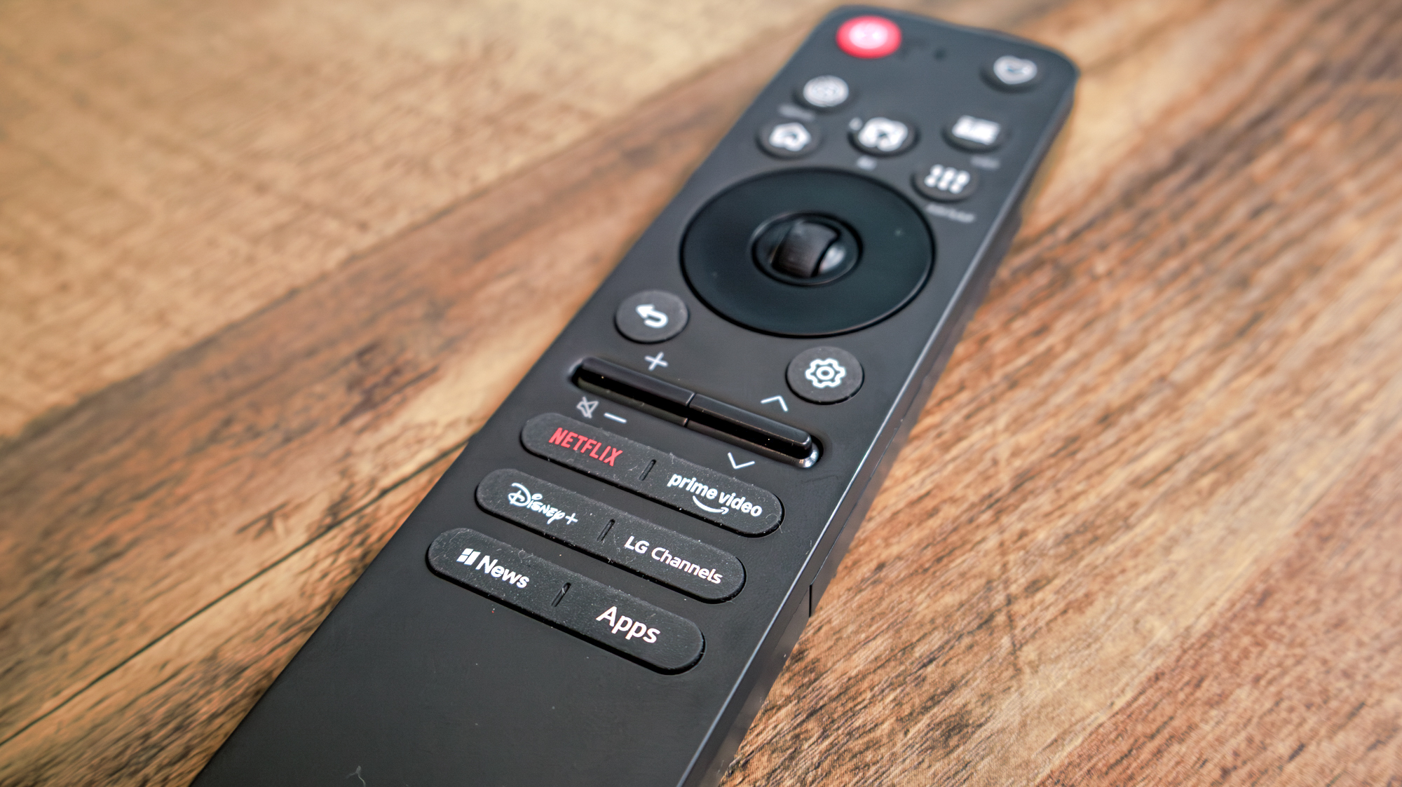The remote for a LG C6 OLED TV
