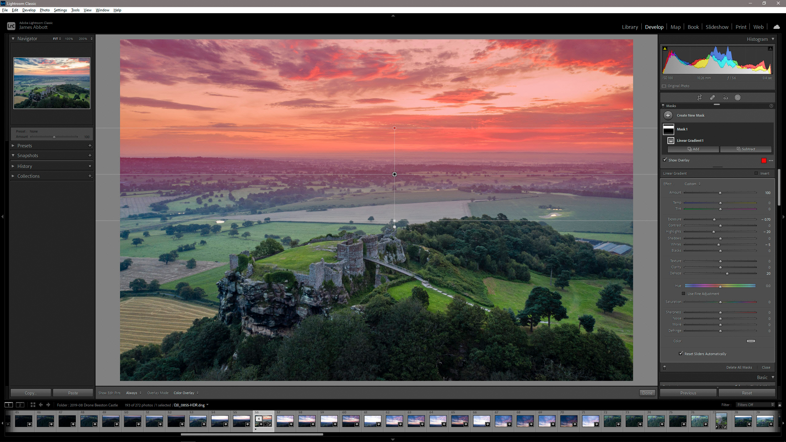 How to edit your HDR images, step 3