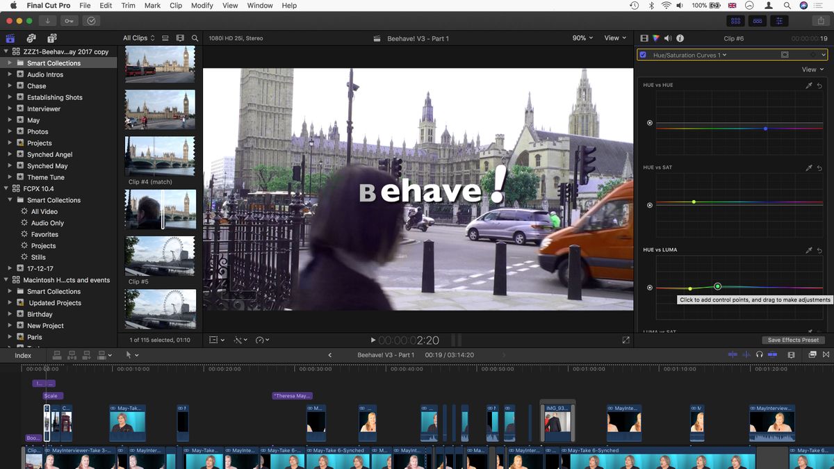 Apple Final Cut Pro X 10.4 review TechRadar