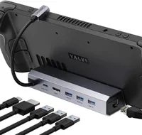 JSAUX Docking Station for Steam Deck | 3 USB-A 3.0 ports | HDMI 2.0 | Ethernet | $49.99 $39.99 at Amazon (save $10)